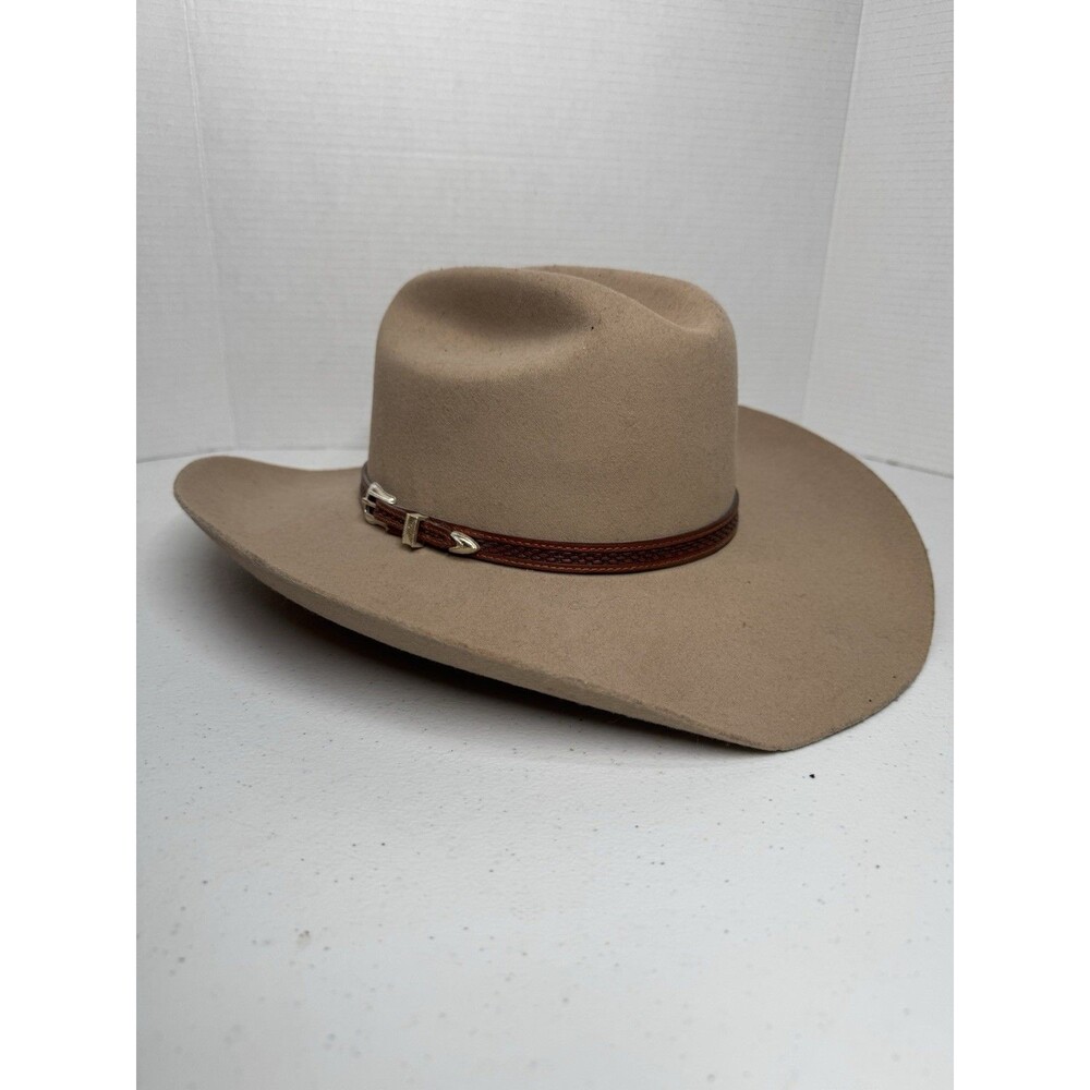 Stetson Marshall Tan Felt Cowboy Hat Swmars - 624d474 7 1/2